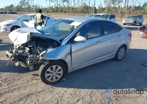 2016 Hyundai Accent Se z USA, uszkodzony, nr VIN KMHCT4AE6GU090548